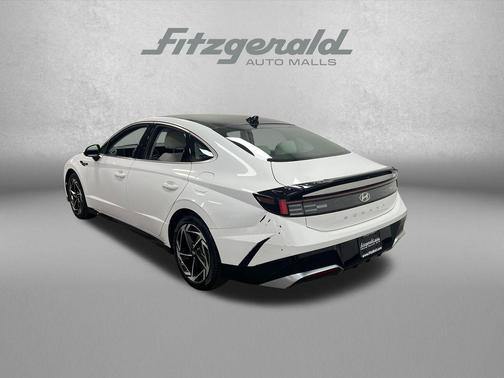 Serenity White 2025 Hyundai SONATA SEL