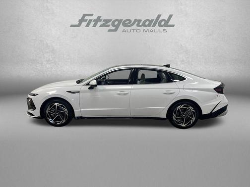 Serenity White 2025 Hyundai SONATA SEL