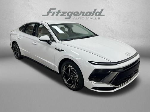 Serenity White 2026 Hyundai SONATA SEL