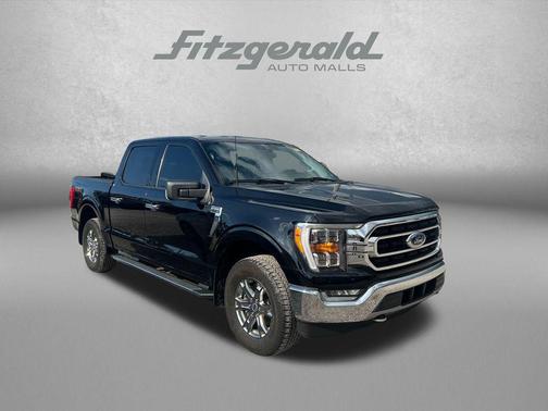 Agate Black Metallic 2021 Ford F-150 XLT