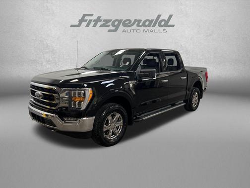 Agate Black Metallic 2021 Ford F-150 XLT