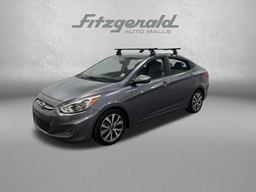 Triathlon Gray Metallic 2017 Hyundai Accent Value Edition