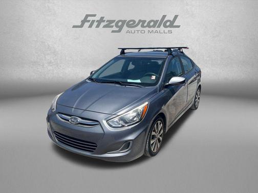 Triathlon Gray Metallic 2017 Hyundai Accent Value Edition
