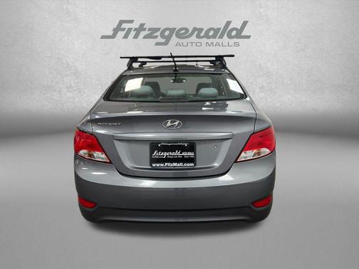 Triathlon Gray Metallic 2017 Hyundai Accent Value Edition