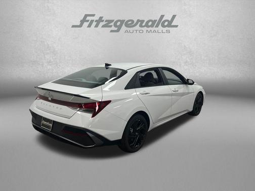 Serenity White 2026 Hyundai ELANTRA Sport