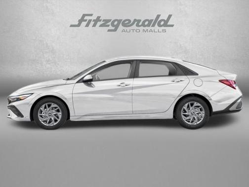 Serenity White 2026 Hyundai ELANTRA Sport