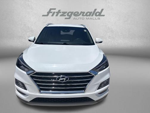 Cream White 2020 Hyundai TUCSON Limited