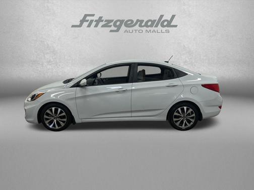 Chalk White 2017 Hyundai Accent Value Edition