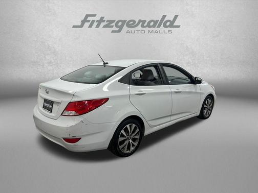Chalk White 2017 Hyundai Accent Value Edition