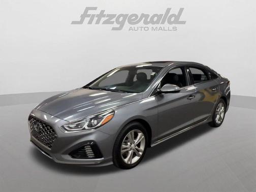 Machine Gray 2018 Hyundai SONATA Sport