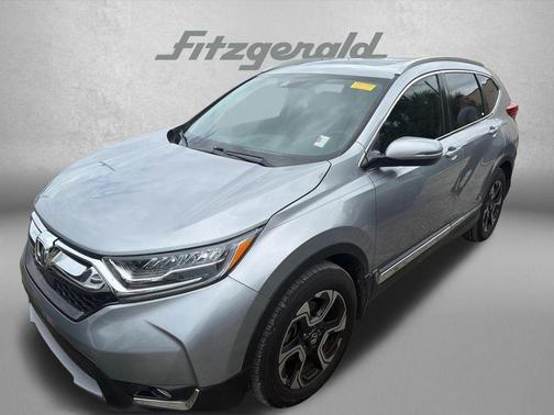 Lunar Silver Metallic 2017 Honda CR-V Touring
