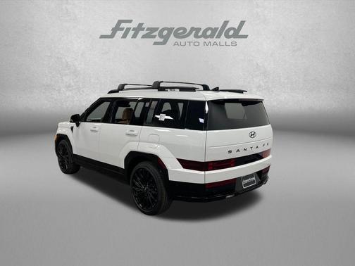 Serenity White 2026 Hyundai SANTA FE Calligraphy