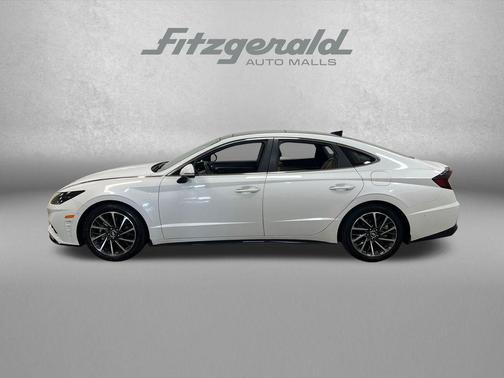 Quartz White 2020 Hyundai SONATA Limited