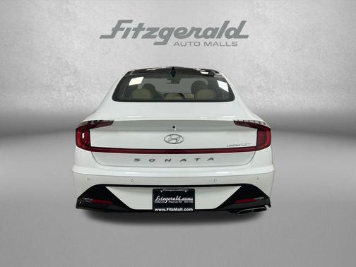 Quartz White 2020 Hyundai SONATA Limited