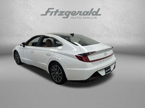 Quartz White 2020 Hyundai SONATA Limited