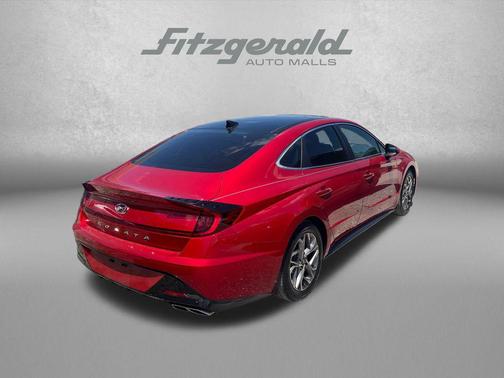 Calypso Red 2021 Hyundai SONATA SEL