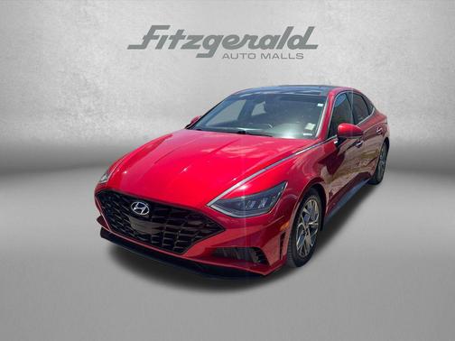 Calypso Red 2021 Hyundai SONATA SEL