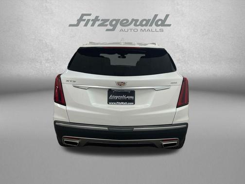 Crystal White Tricoat 2025 Cadillac XT5 Premium Luxury