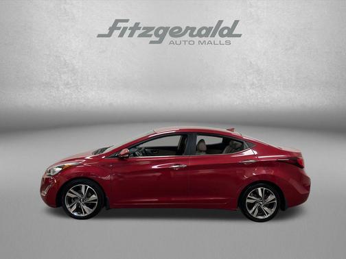 Geranium Red 2015 Hyundai ELANTRA Limited
