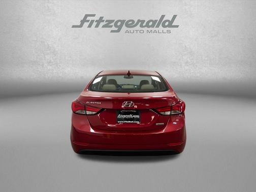 Geranium Red 2015 Hyundai ELANTRA Limited