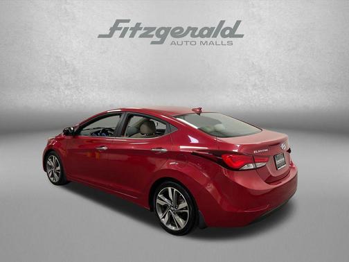 Geranium Red 2015 Hyundai ELANTRA Limited