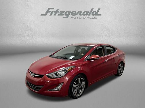 Geranium Red 2015 Hyundai ELANTRA Limited