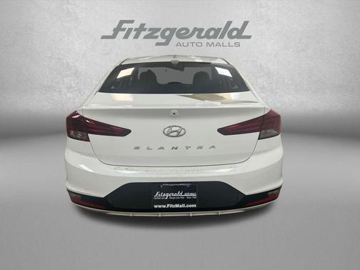 Quartz White Pearl 2019 Hyundai ELANTRA Value Edition