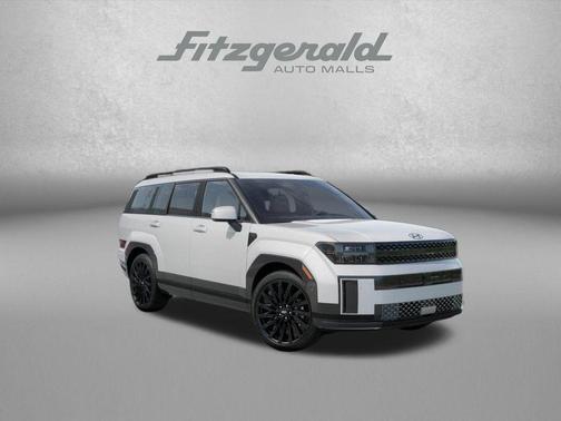 Serenity White 2026 Hyundai SANTA FE Calligraphy