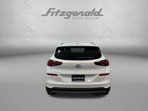 Cream White 2020 Hyundai TUCSON Limited