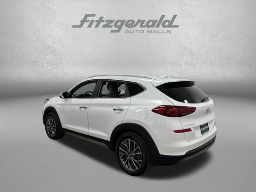 Cream White 2020 Hyundai TUCSON Limited