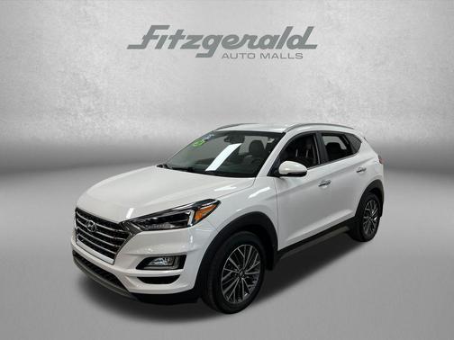 Cream White 2020 Hyundai TUCSON Limited