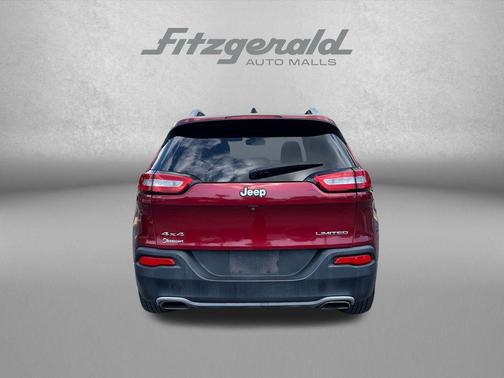 Deep Cherry Red Crystal Pearlcoat 2017 Jeep Cherokee Limited
