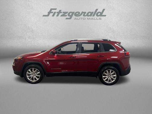 Deep Cherry Red Crystal Pearlcoat 2017 Jeep Cherokee Limited