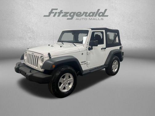 Bright White Clearcoat 2018 Jeep Wrangler JK Sport