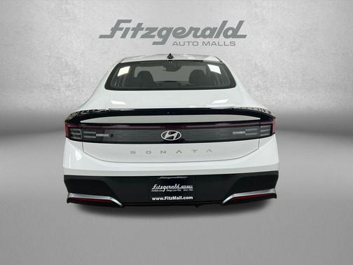 Serenity White 2025 Hyundai SONATA SE