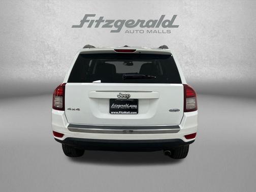 Bright White Clearcoat 2016 Jeep Compass High Altitude