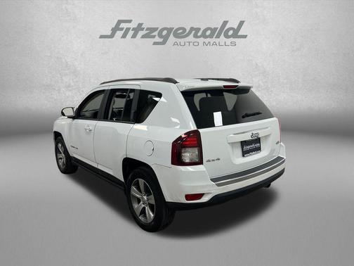 Bright White Clearcoat 2016 Jeep Compass High Altitude