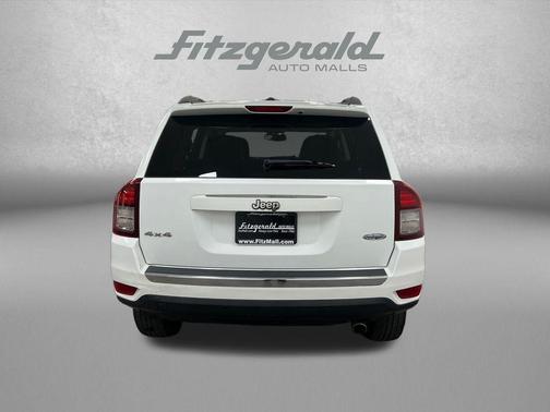 Bright White Clearcoat 2016 Jeep Compass High Altitude