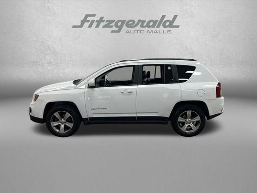 Bright White Clearcoat 2016 Jeep Compass High Altitude