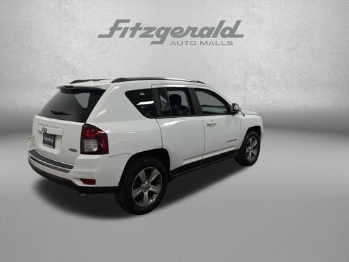 Bright White Clearcoat 2016 Jeep Compass High Altitude