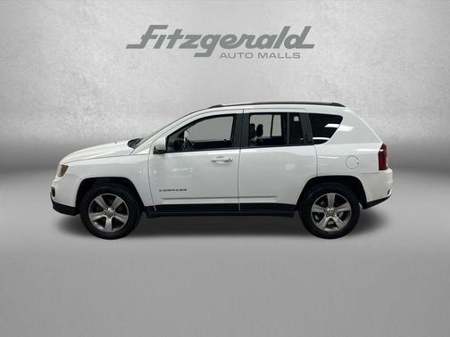 Bright White Clearcoat 2016 Jeep Compass High Altitude