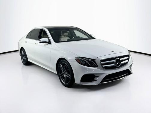 Polar White 2019 Mercedes-Benz E-Class 4MATIC