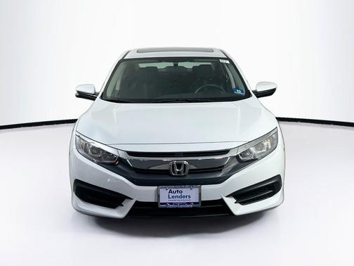 White Orchid Pearl 2018 Honda Civic EX