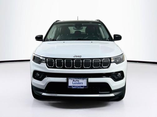 Bright White Clearcoat 2022 Jeep Compass Limited