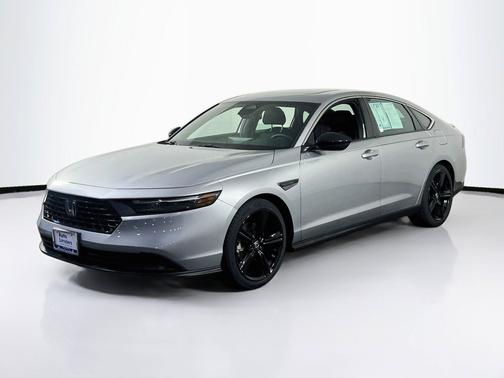 Lunar Silver Metallic 2023 Honda Accord Hybrid Sport