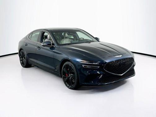Tasman Blue 2022 Genesis G70 3.3T AWD