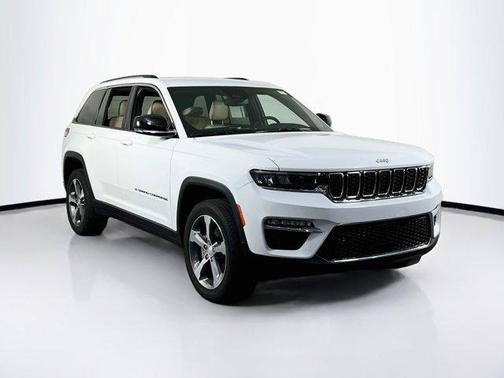 Bright White Clearcoat 2023 Jeep Grand Cherokee Limited