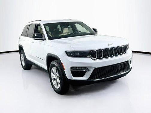 Bright White Clearcoat 2023 Jeep Grand Cherokee Limited