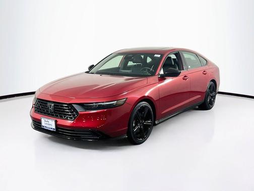 Radiant Red Metallic 2023 Honda Accord Hybrid Sport-L