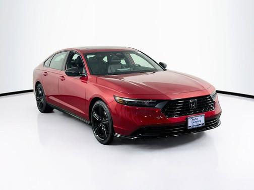 Radiant Red Metallic 2023 Honda Accord Hybrid Sport-L